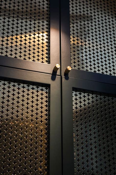 hot-rolled steel perforated cabinet doors|perforated metal sheets.